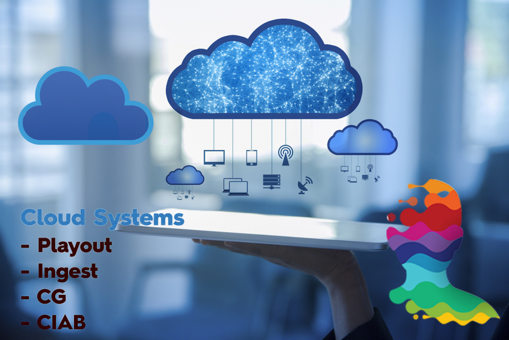 Cloud Systems - Cloud Playout -Cloud CG- Cloud ingest server -Cloud Channel in a box